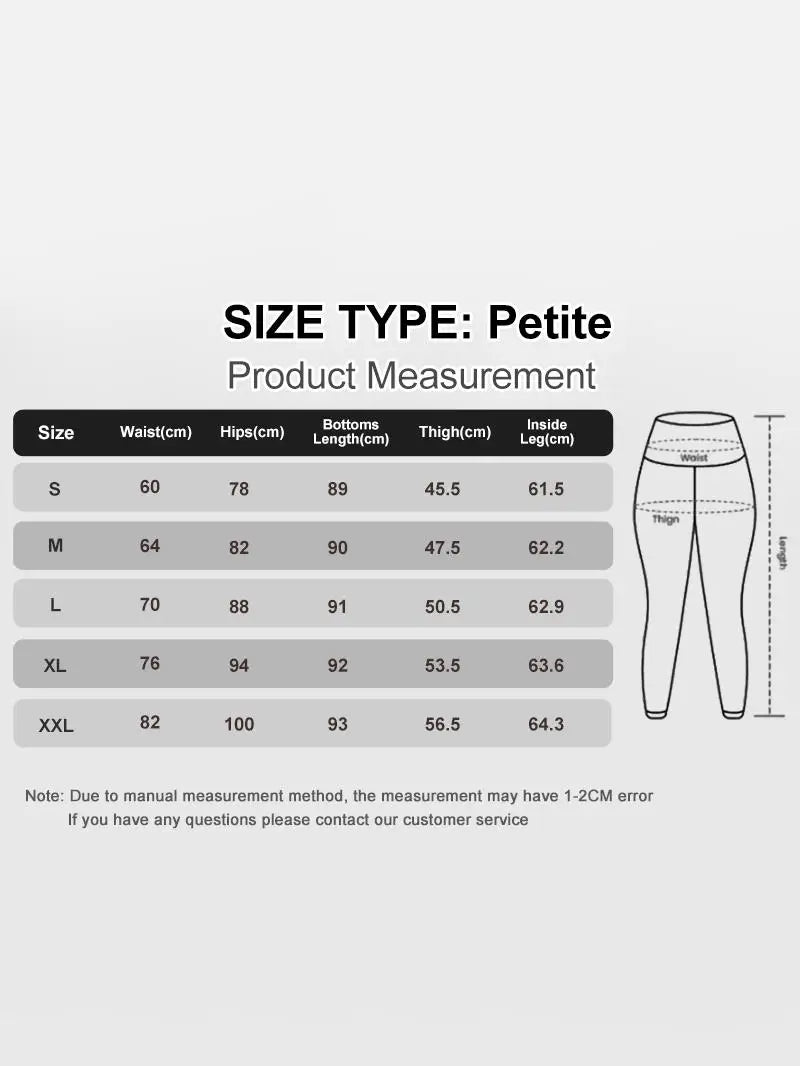 Women's High-Waisted Tummy Control -Lined Leggings - Workout Pants with Pockets, Running & Yoga Pants, Machine Washable Gym