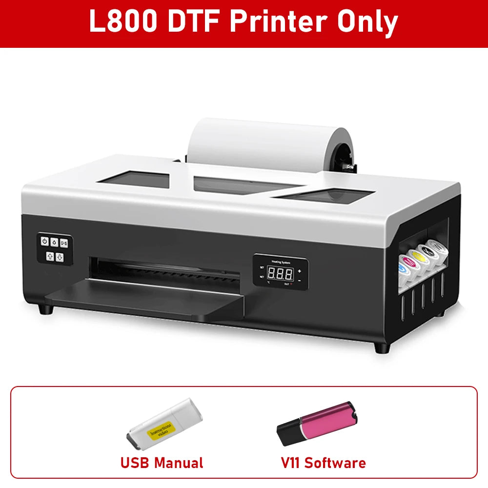 Direct To Film DTF Printer For Epson L805 Clothes Printing