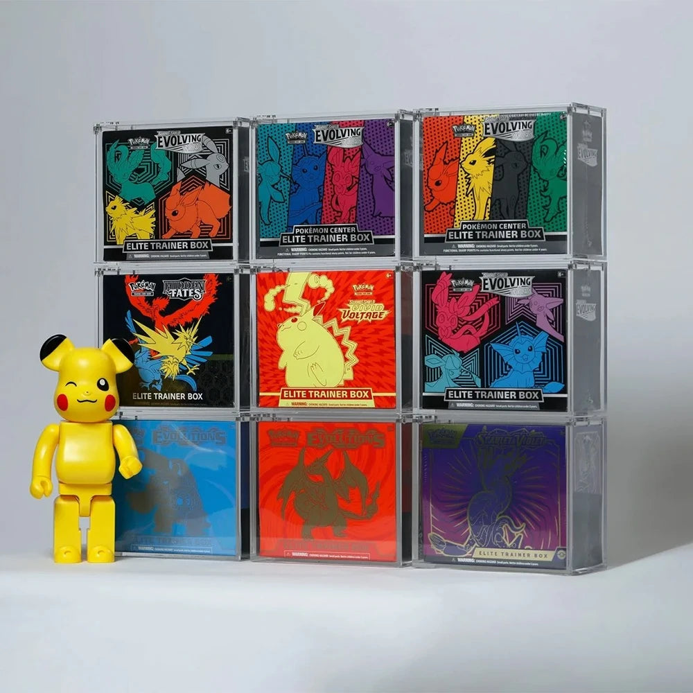 Acrylic Elite Trainer Box With Magnetic UV Protection