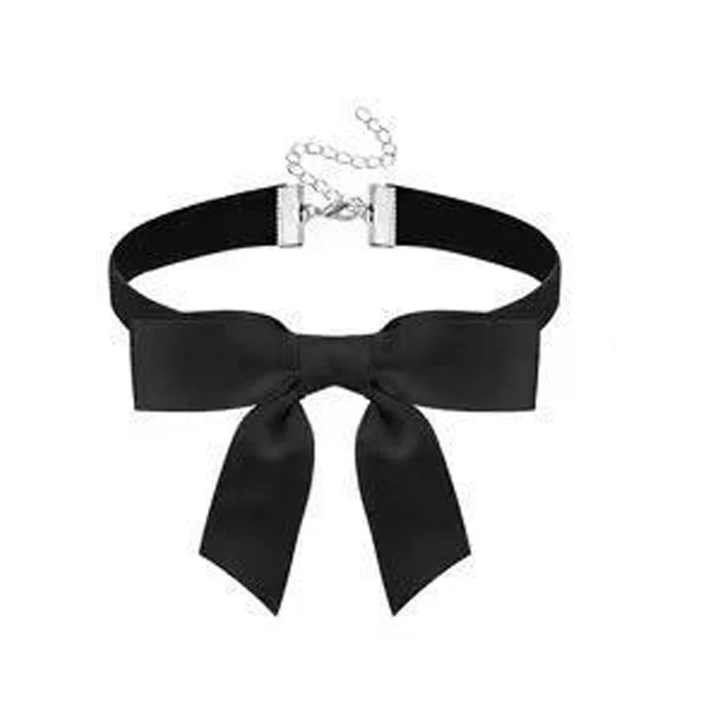 Lady Chokers Leaf Tassel Women Neck Jewelry Accessory Girl Lace Gothic Vintage Sexy Fashion Velvet Rose Beads Flower Necklace