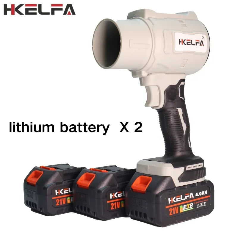 HKELFA 2000W Turbo Blower Cordless Handheld Air Blower