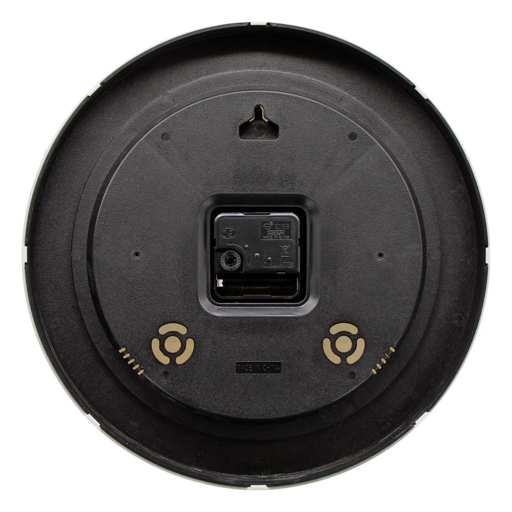 XMSJ Quartz Wall Clock Battery Operated Home Office Decor