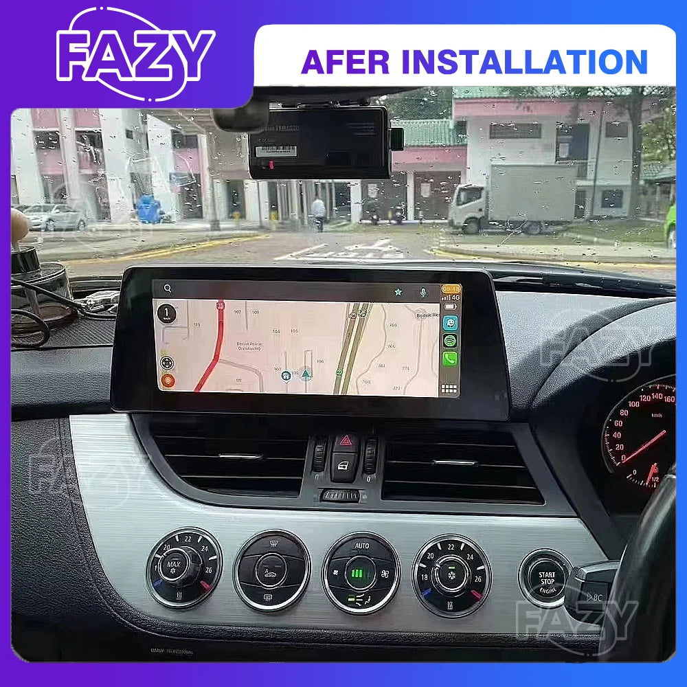 Android 14 Wireless Carplay Touch Screen For BMW Z4 E89 E85 E86 2009-2016 4G Car Radio Multimedia Player Navi Stereo DSP WIFI