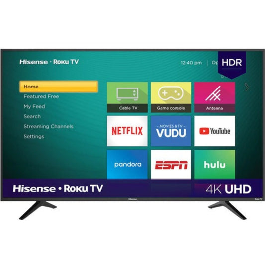 Hisense 50R6E4 50-Inch Class 4K 2160p Ultra HD Smart LED TV(Refurbished)