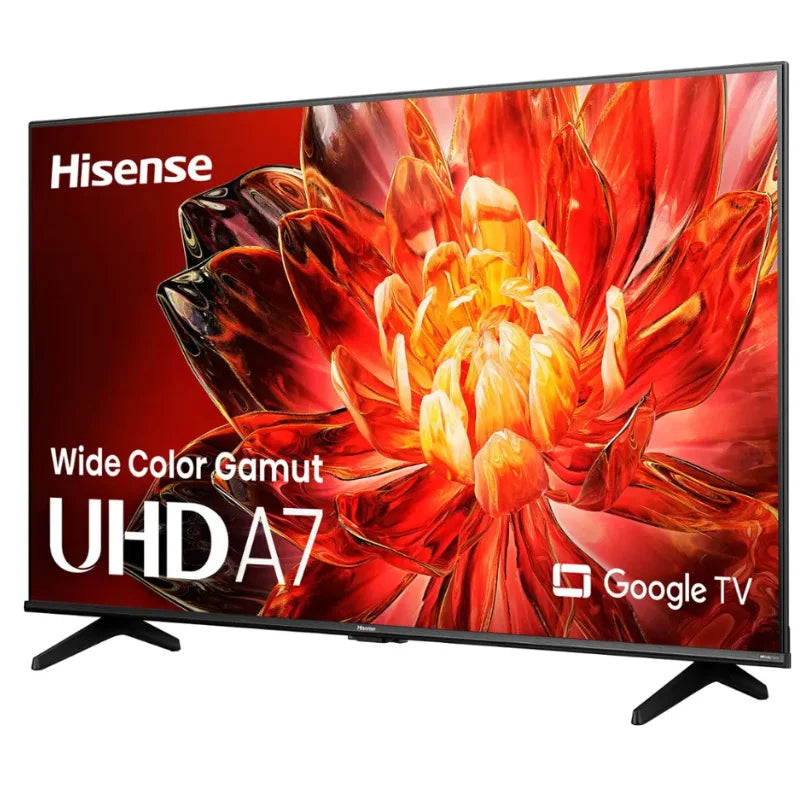 Hisense A7 Series 43-Inch 4K UHD Google TV (43A7N), Smart, with Chromecast Built-in.Refurbished.