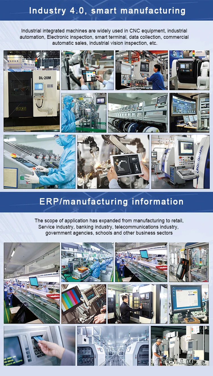 Balahome Industrial Tablet PC with Intel Core i3 Win10 Pro