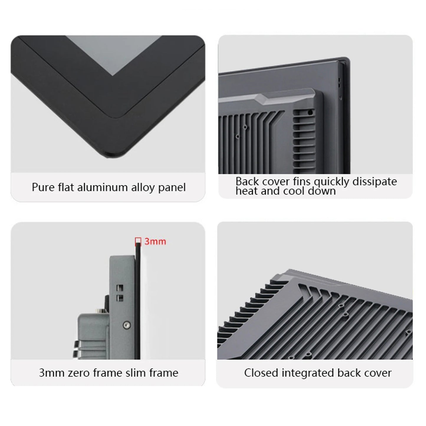 Balahome Industrial All In One Touch Panel PC J1900