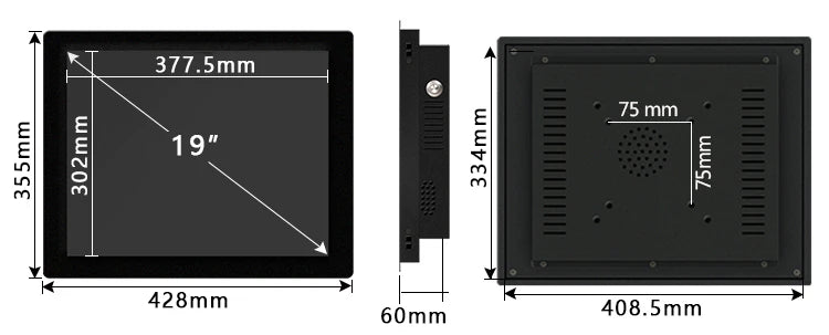 Balahome Industrial Tablet PC with Intel Core i3 Win10 Pro