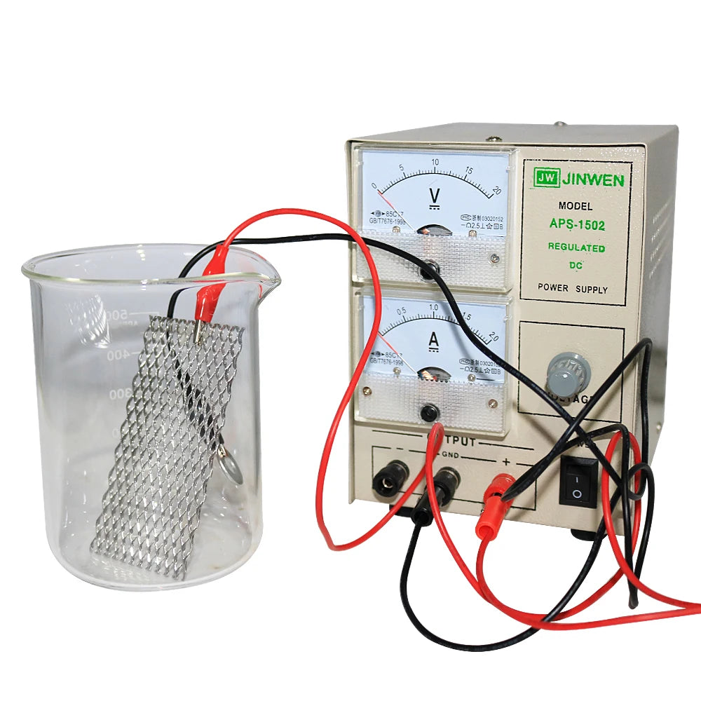 NIPUIKA Gold Plating Kit 2A Machine Jewelry Plater Electroplating Processing Tools With Voltage is Adjustable