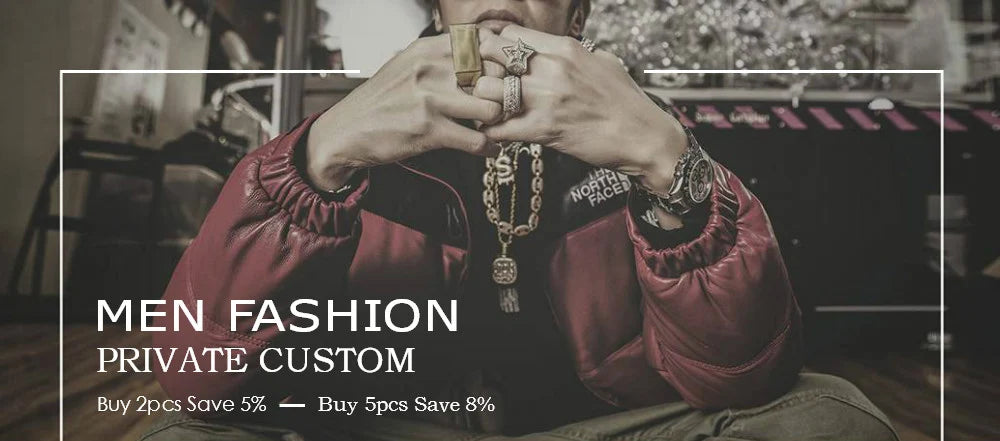 CUC Men Hip Hop Necklace 20mm 4Row Miami Cuban Chain Gold Color Iced Out Zirconia Link Fashion Rock Rapper Jewelry