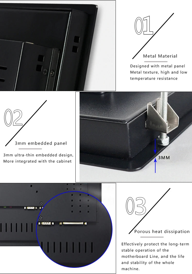 Balahome Industrial Tablet PC with Intel Core i3 Win10 Pro