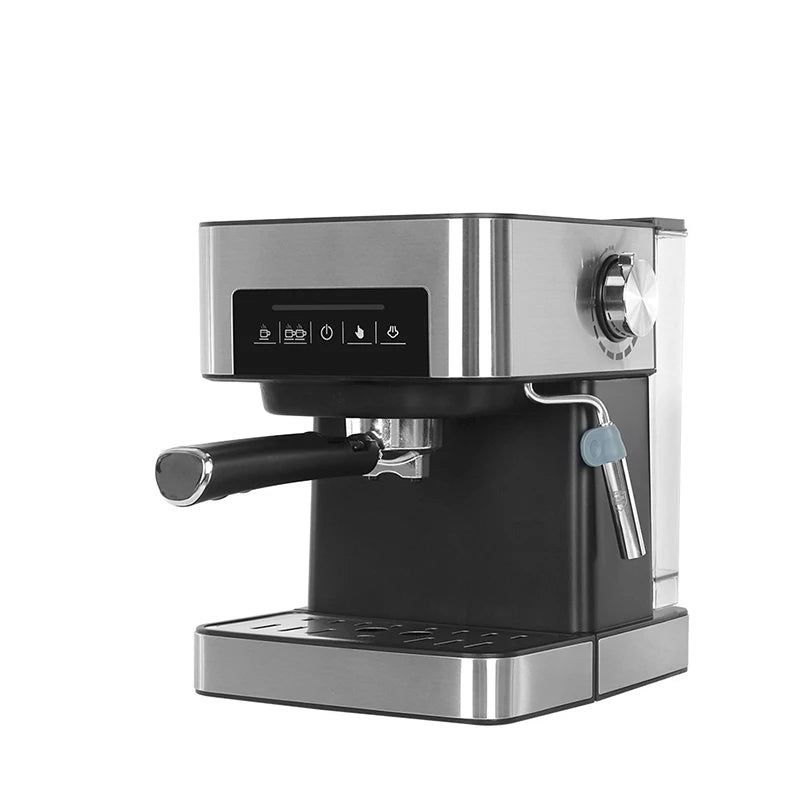 LZHZXY Espresso Coffee Machine 20 Bar Steam Semi Automatic Touch Screen