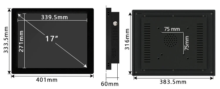 Balahome Industrial Tablet PC with Intel Core i3 Win10 Pro