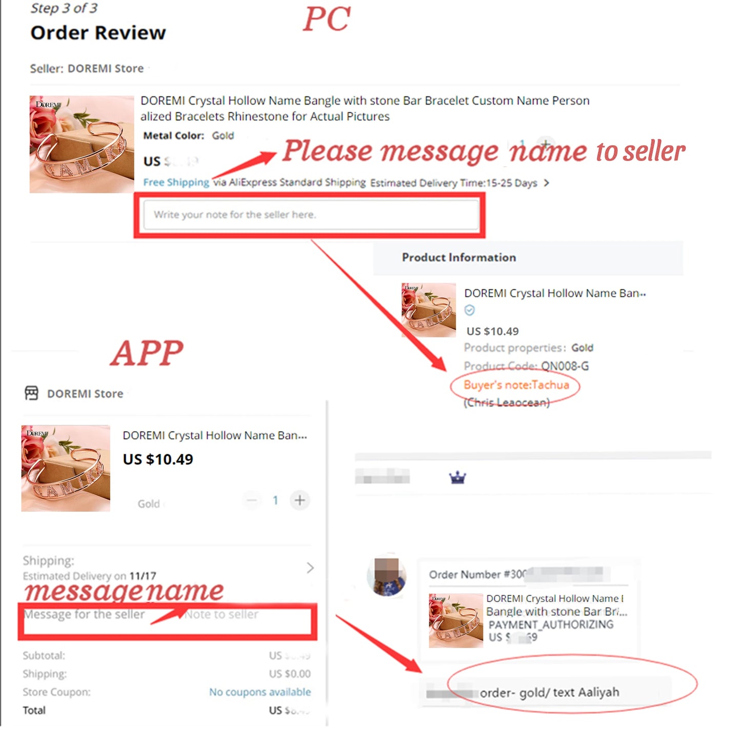 DOREMI 9mm Crystal Pendant Custom Name Pendant Necklace Personalise Zircon Letter Necklace For Women Jewelry Gift Dropshipping