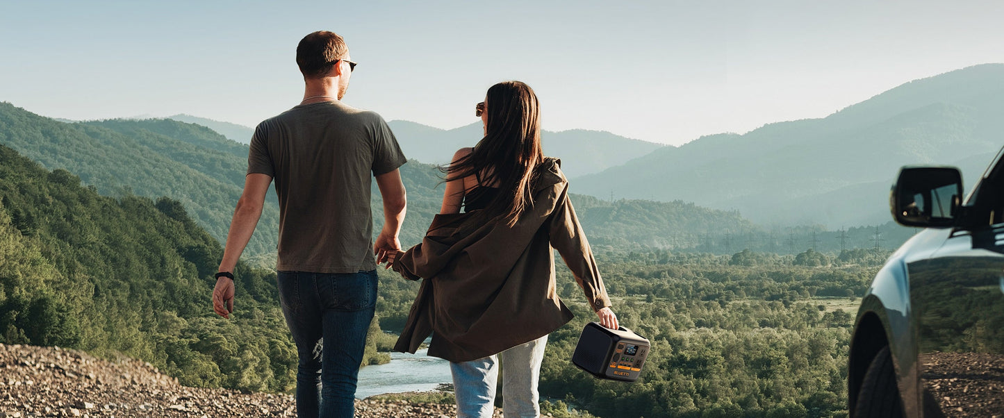 【Brand New】BLUETTI AC2P 300W 230.4Wh Portable Power Station Powerful Lightweight for Travel and Home Use