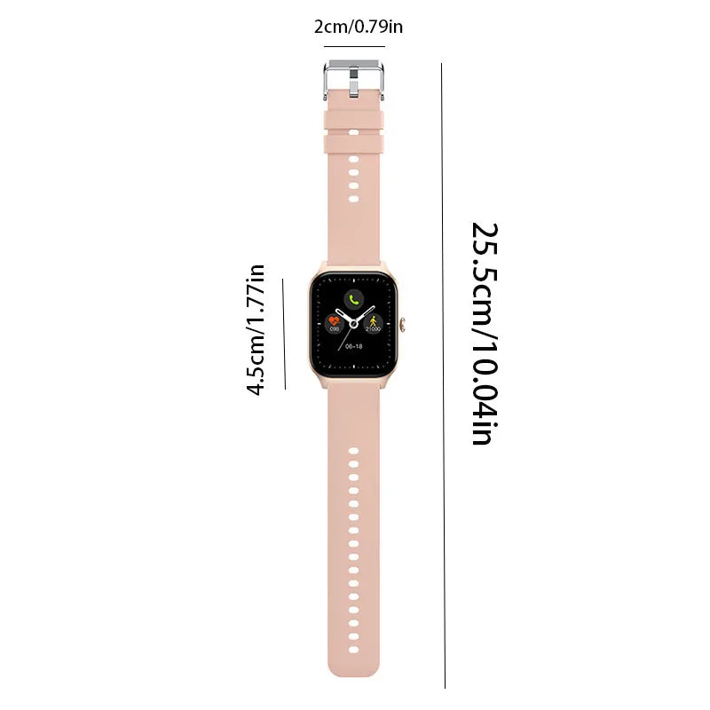 Smart Watch, 1.85" Sports Watch for IP68 Waterproof, 110+ Sport Modes, Fitness Activity Tracker, Ultra Thin Watch.