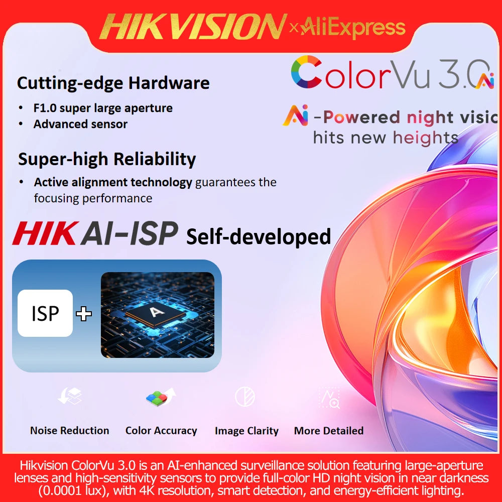 Hikvision 8MP 4K Smart IP Camera DS-2CD2387G3-LIS2UY