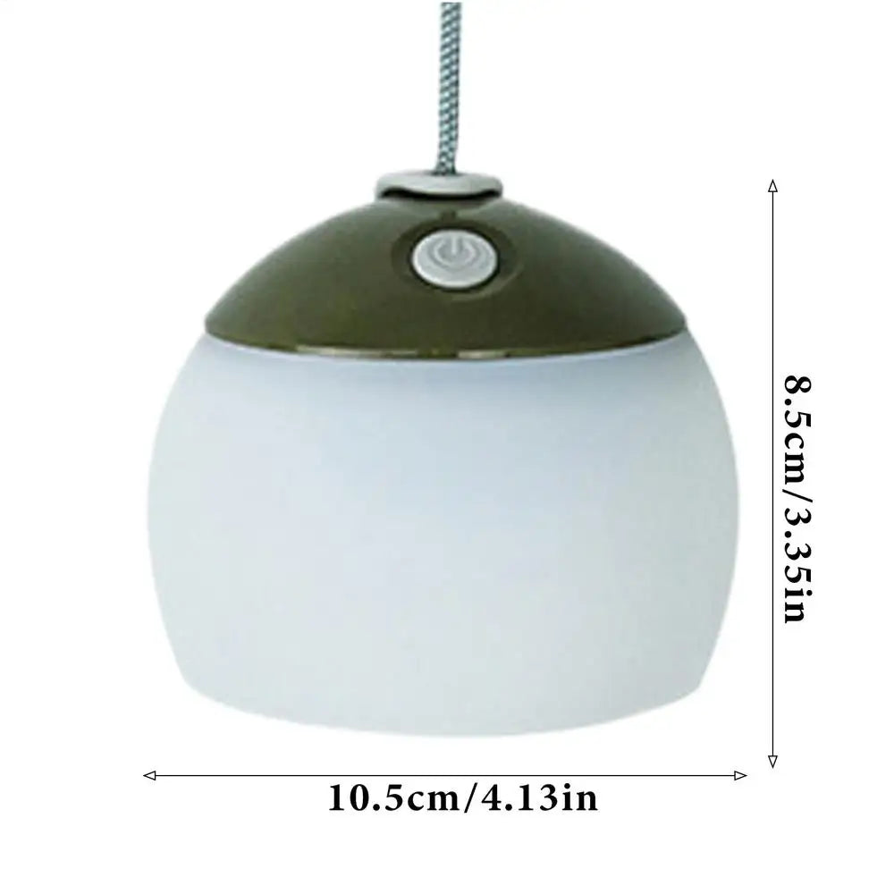Camping Tent Light With Hook 4 Mode Adjustable LED Light Portable Outdoor Lantern Rechargeable LED Tent Lantern For Fishing Camp