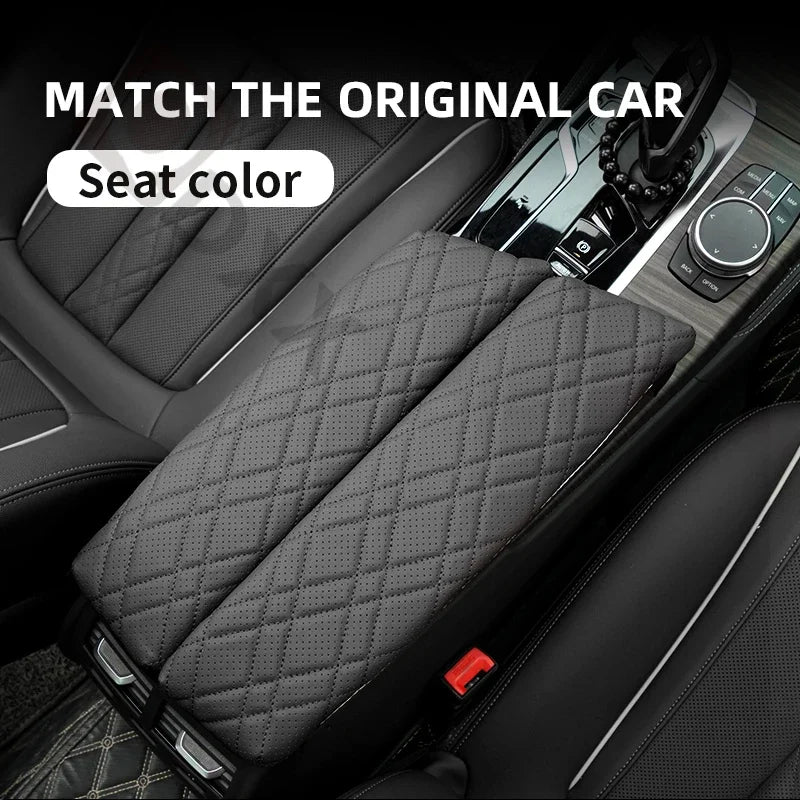 2PCS Car Central Armrest Box Console Cover Auto Styling Accessory For BMW Series5 G30 G38 F10 F11 F18 F15 F16 G05 G07 X5X6X7 LHD