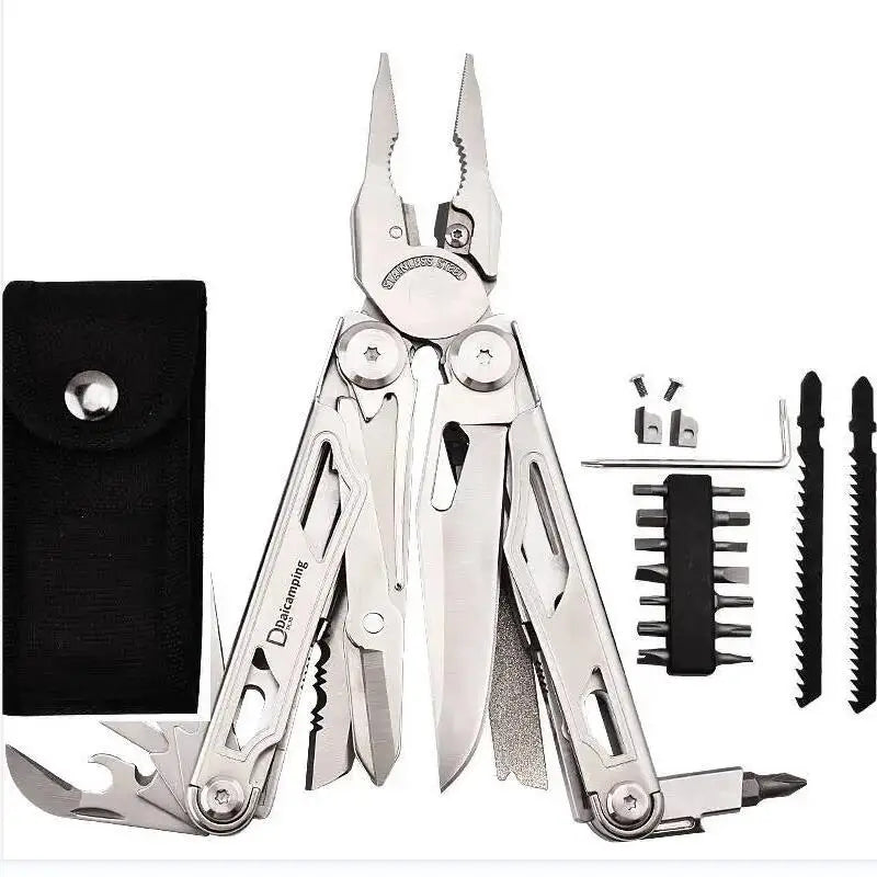 Daicamping DL30-s Multi Tool Multi-tool Folding Knife Scissor Cutter EDC Survival Gear Manual Multifunctional Plier Multitool