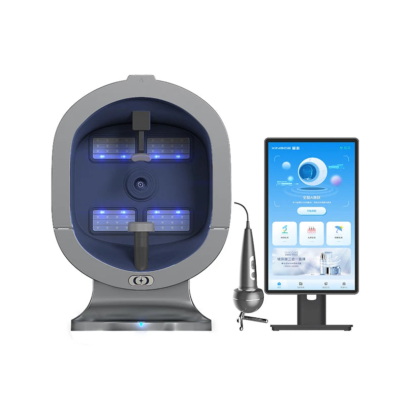 2026 Magic Mirror 3D Digital Facial Analysis Machine Product Desc Skin Analyzer AI Intelligent Image Instrument Detector