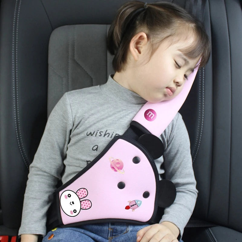 Car Child Seat Belt, Seat Shoulder Cover Holder, Seat Belt Protective Cover, Child Neck Limiter, Belly Protection