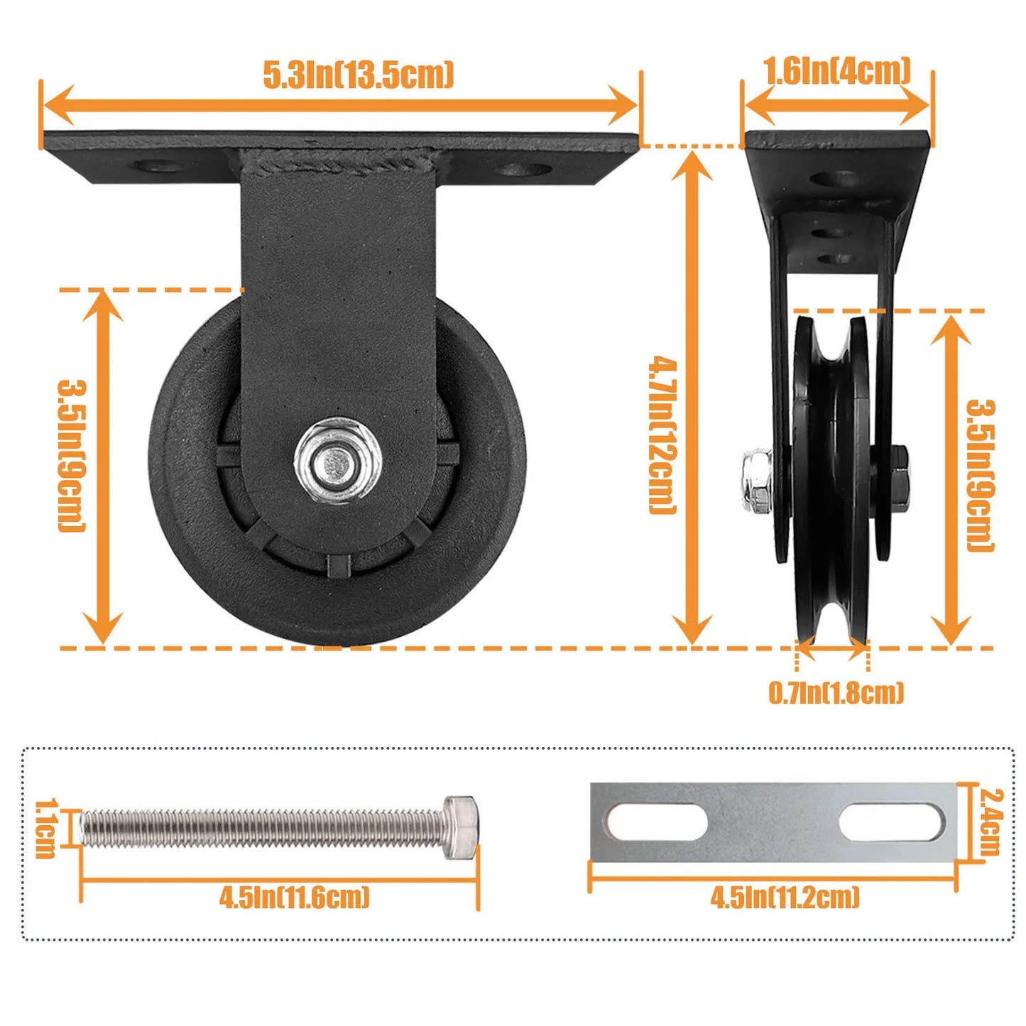 Upgraded Cable Pulley System, LAT Pull Down Machine for Home Gym Equipment,System for Strength Training Power Cages, Power Racks