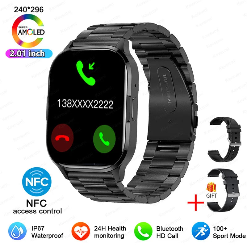 Smart watches Women AMOLED Screen Voice assistant Call Sport Watch Blood Oxygen Heart Rate Music IP68 Smart Watch for Women IOS