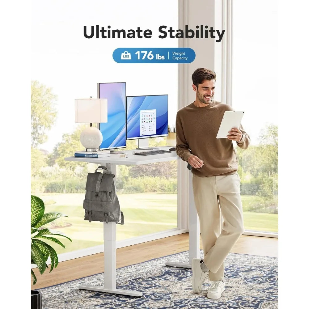 Chengwei Electric Standing Desk Adjustable Height Sit Stand Workstation