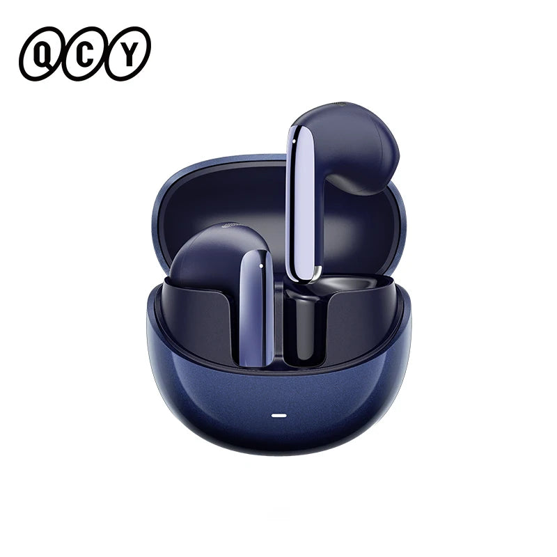 QCY HT10 AilyBuds Pro+ ANC Wireless Earphones Hi-Res Audio with LDAC 6 Mic AI HD Call Headset Bluetooth 5.3 Dual Connect Earbuds