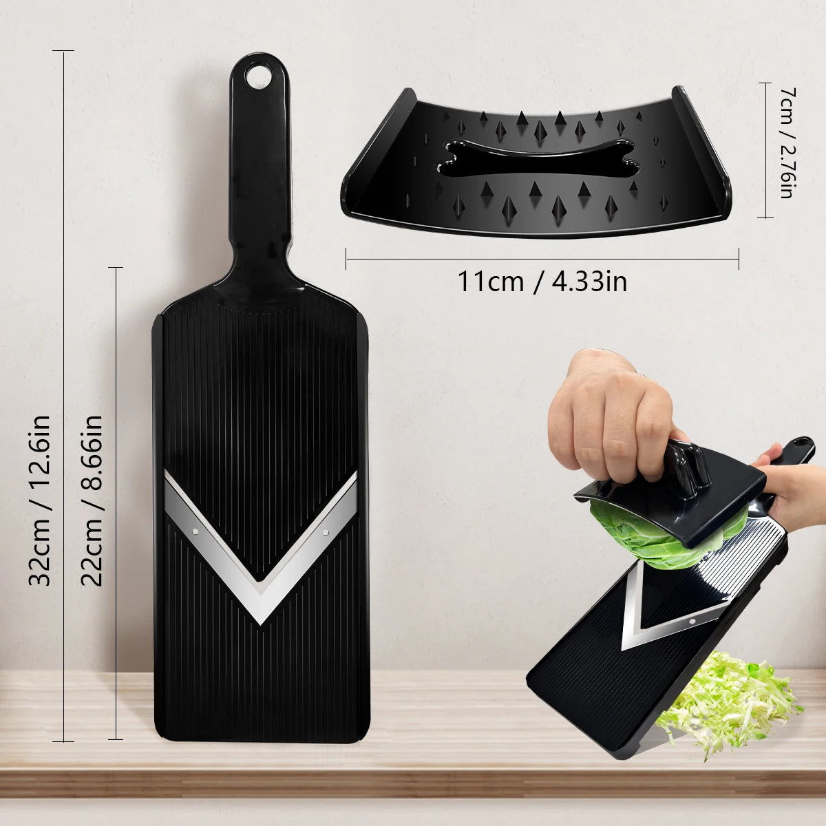 Multi-Functional Cabbage Shredder Manual Food Vegetable Slicer Grater Kitchen Cutting Tools