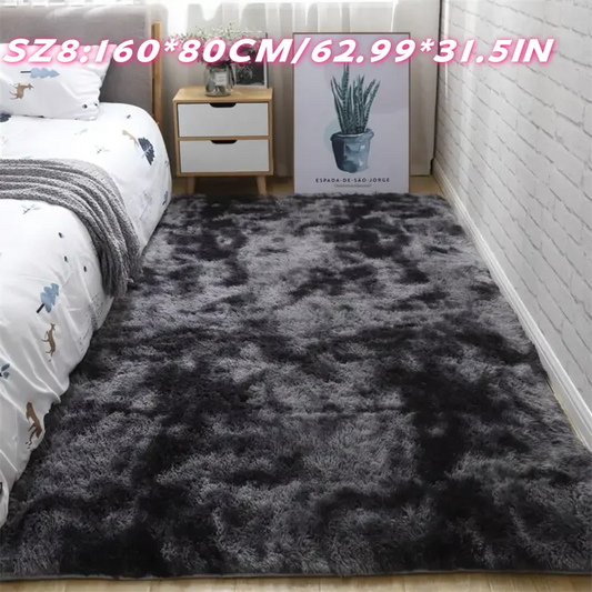 [Fluffy Soft Luxury Indoor Mat] 1pc Fluffy Soft Luxury Indoor Mat, Multiple Colors And Sizes Available, Non-slip Area Mat, Home