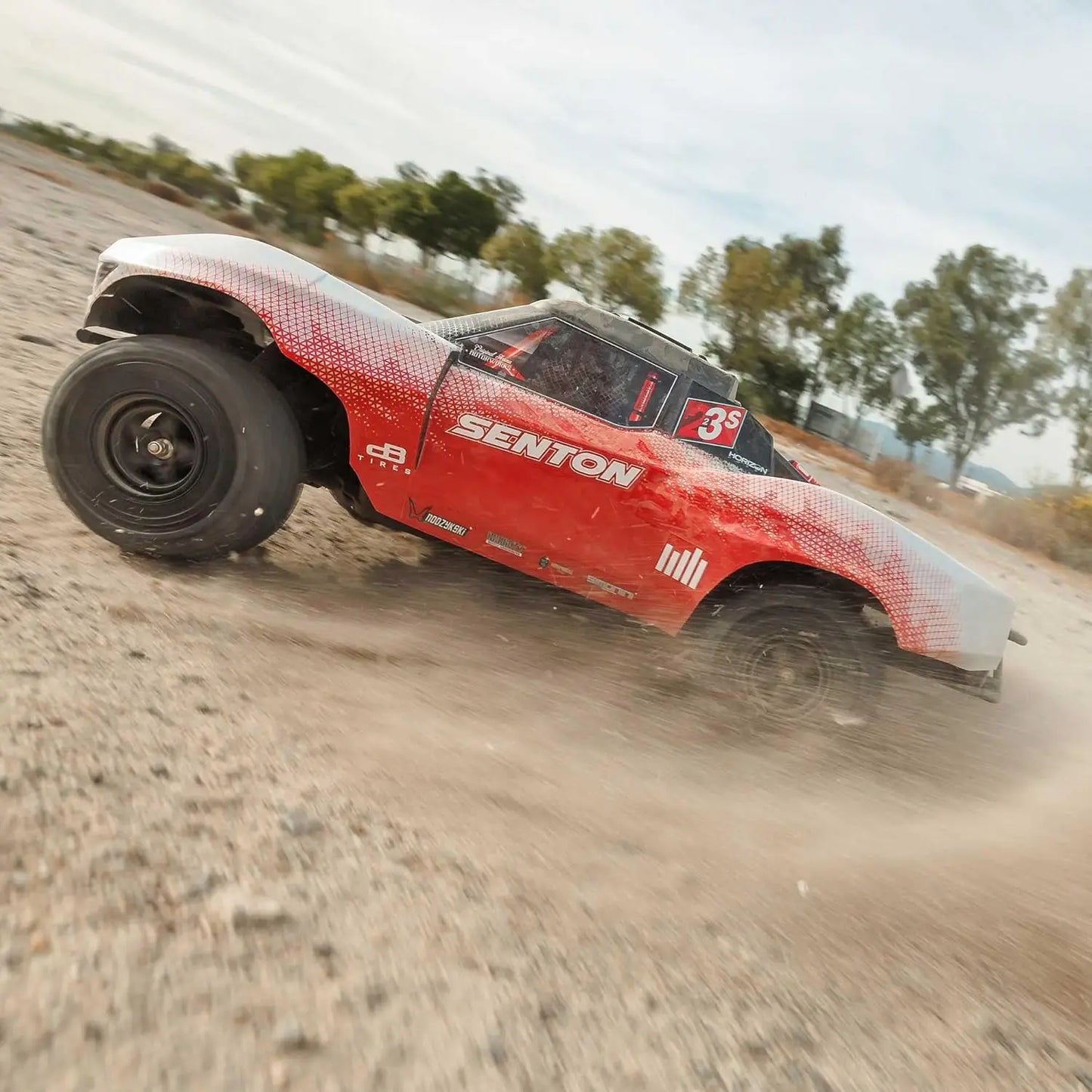 BRUSHLESS Short Course Truck RTR (Battery and Charger Not Included) with DSC, RED, ARA4303V4T2