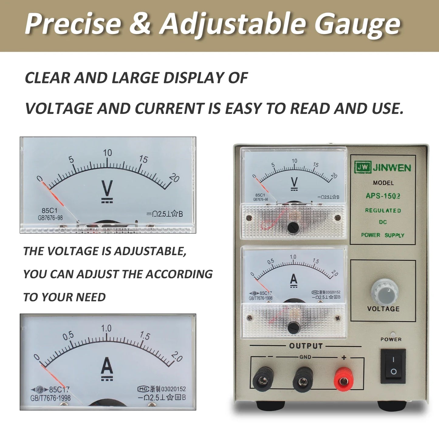 NIPUIKA Gold Plating Kit 2A Machine Jewelry Plater Electroplating Processing Tools With Voltage is Adjustable