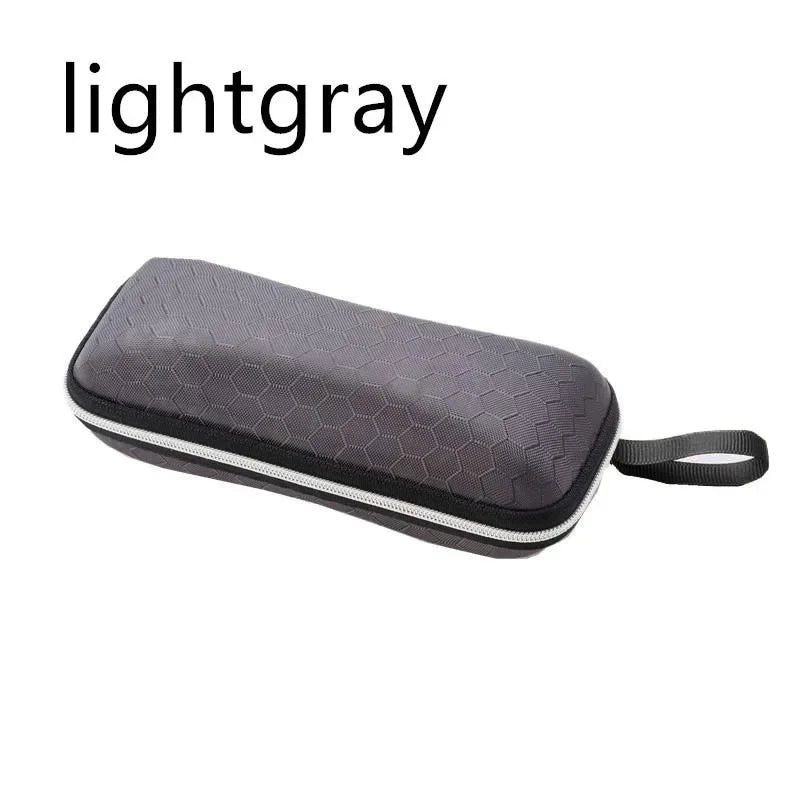 New Honeycomb Zipper Glasses Case portable Sunglasses Case Zipper Bag Hard Eye Glasses Case Glasses  box Urn Urn necklace