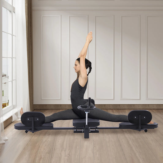 0-180° Leg Stretcher Machine, Indoor Sport Training Stretch Mechanical Stretching Traine for Students Yoga Fitness Dance