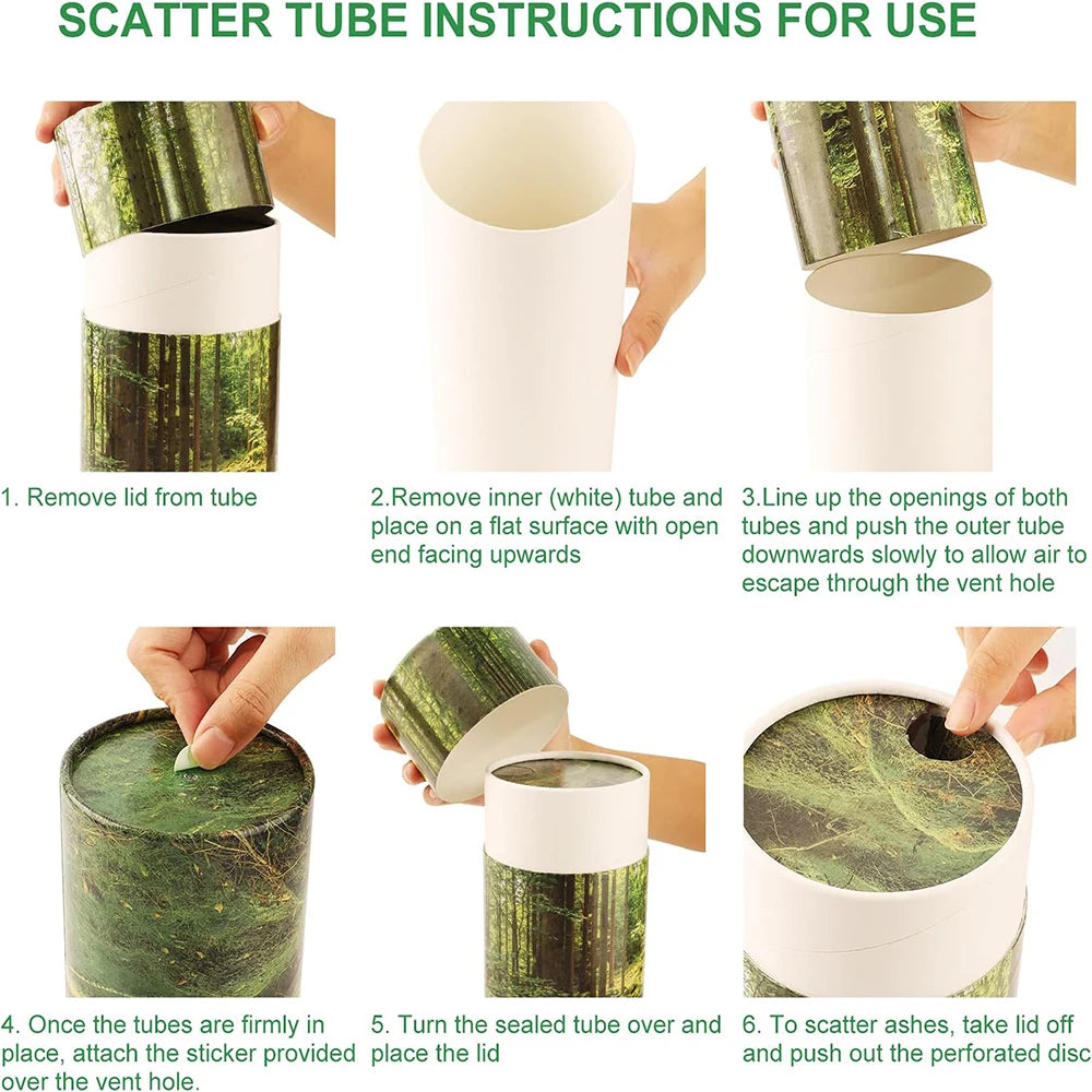 The Biodegradable Urns for Human Ashes is Designed to Scatter The Cremated Ashes of Your Loved One in Your Favorite Place