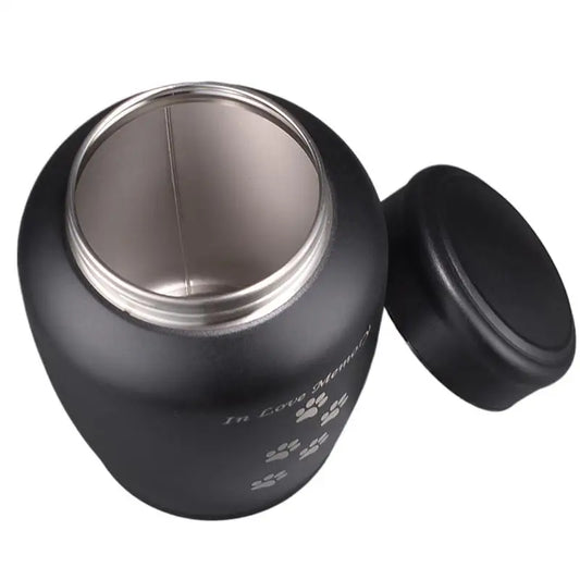 Metal Pet Urns For Dogs Cat Ashes Urn Puppy Cremation Box For Living Room Dog Funeral Container Memorial Funerary Supplies