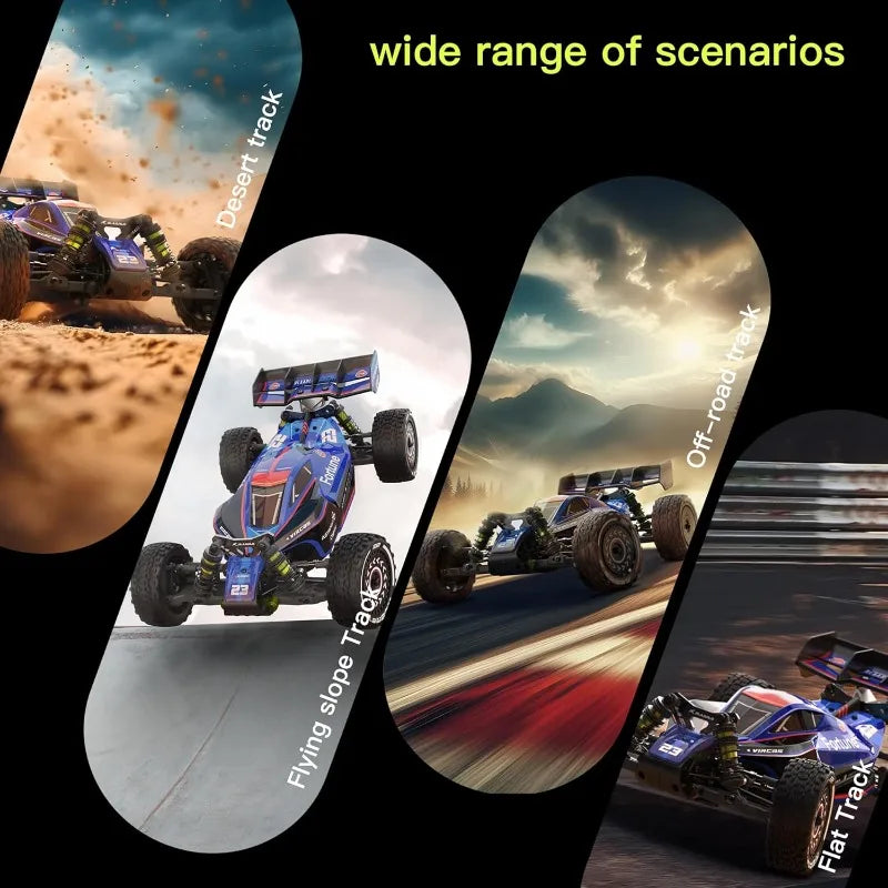 1/12 Brushelss RC Cars for Adult Top Speed 50+ MPH RC Car All Terrain RC Buggy Off-Road Hobby Trucks 4x4 Remote