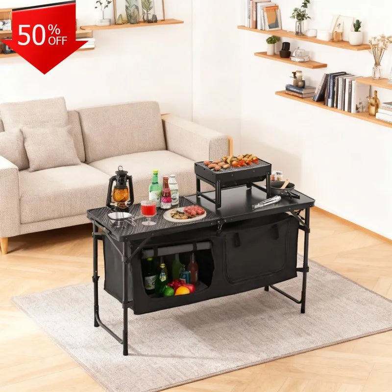 Korean BBQ Portable Charcoal Grill For Outdoor Camping