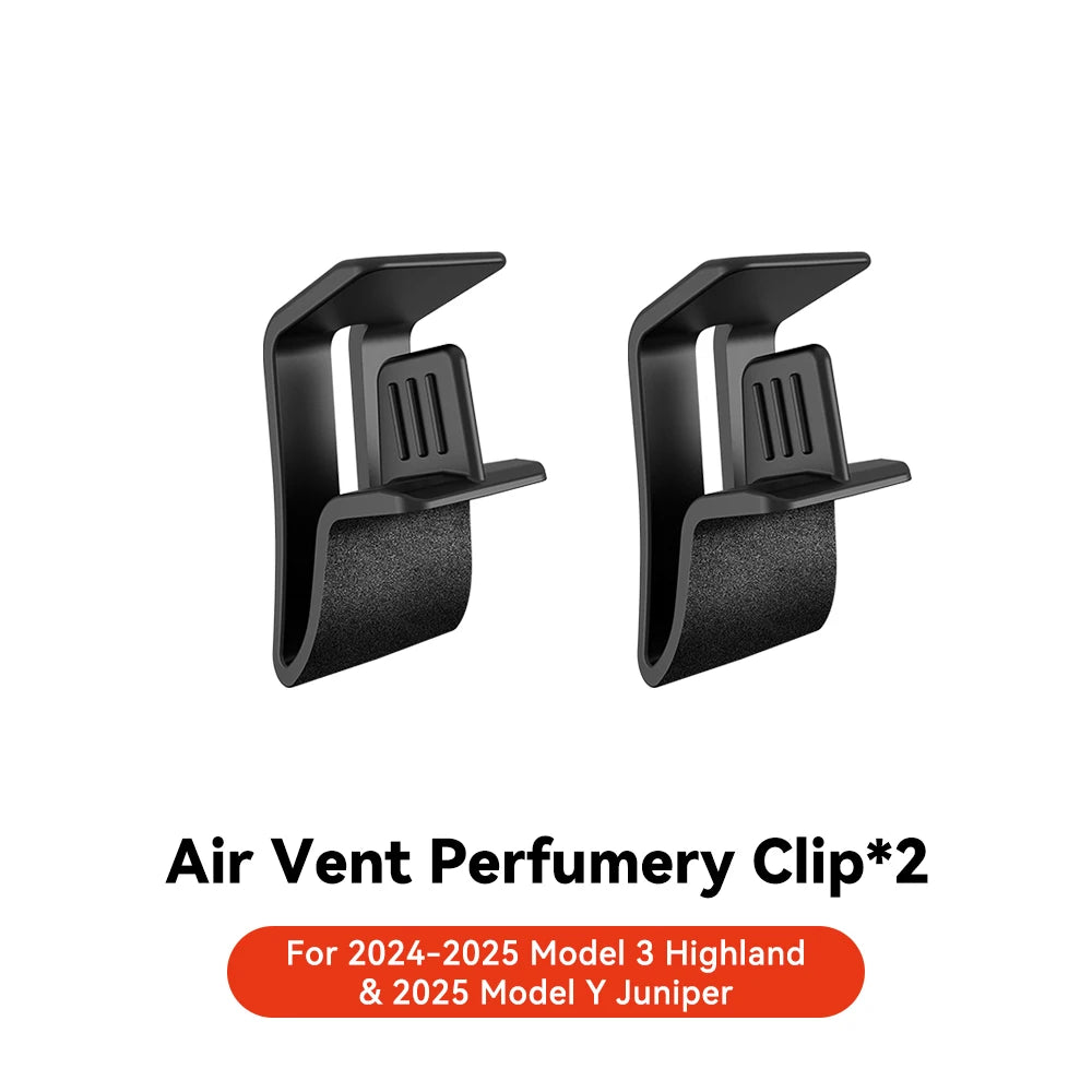 YZ Compact Air Vent Diffuser Clip for Tesla Model 3 Y Highland Juniper Mount Adapter Car Air Fresheners & Interior Upgrades