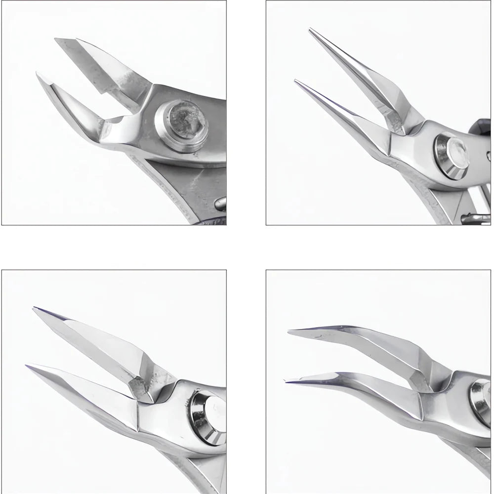 Multistyle Mini Wire Cutter Diagonal Pliers Small Cutter Electronic Pliers Wires Insulating Rubber Handle Model Hand Tools DIY