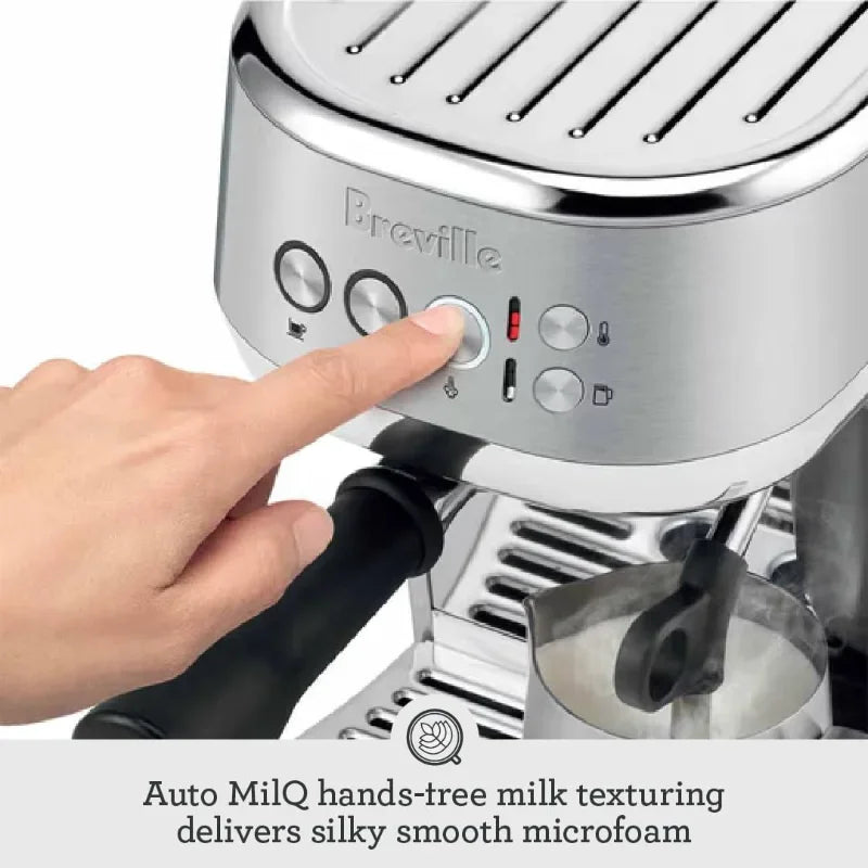 Plus Espresso Machine BES500BSS, Brushed Stainless Steel