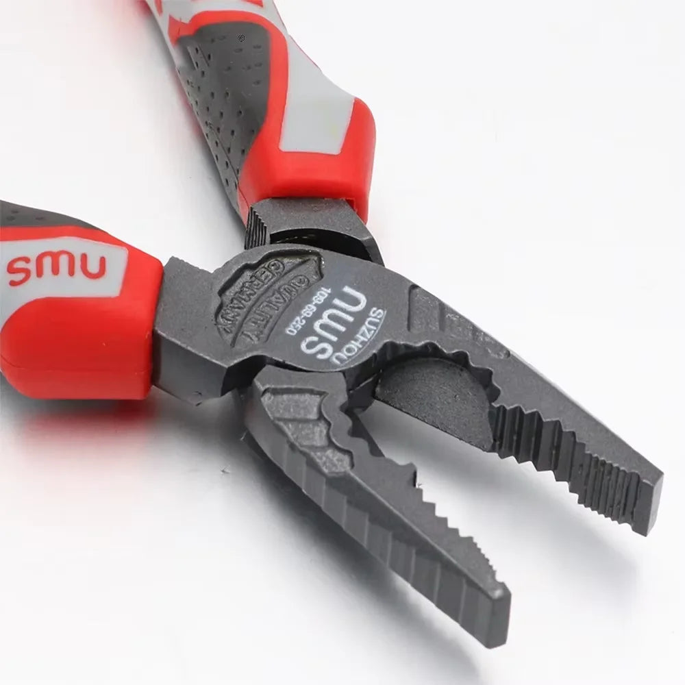 DTCTK Inch Cr-V Steel Wire Pliers Wire Cutter Sharp Nose Pliers Diagonal Nose Pliers Industrial Grade Hand Tools for Electrician