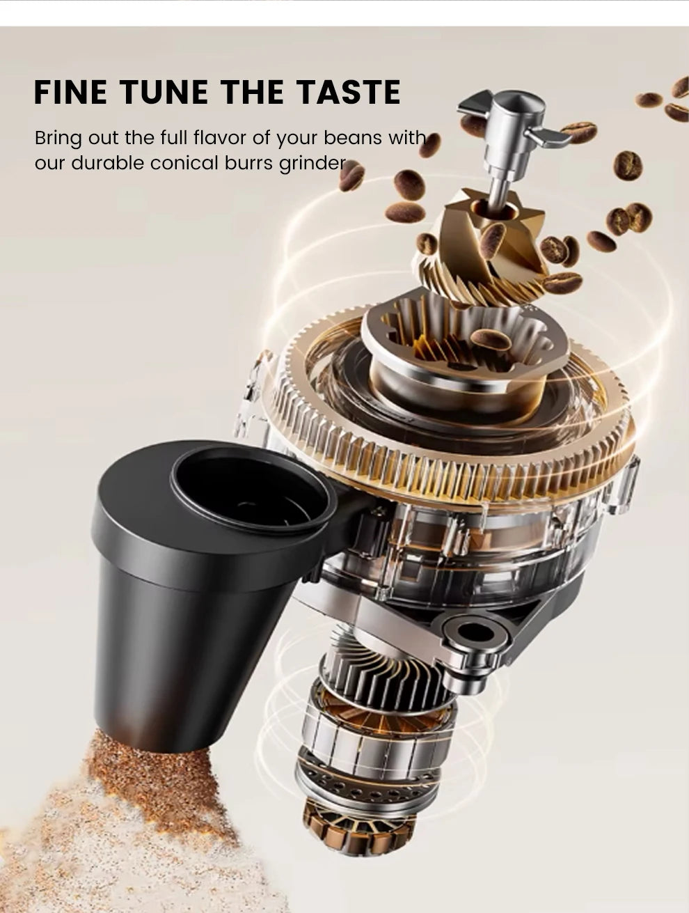 MCILPOOG M3 Automatic Espresso Coffee Machine With Milk Frother