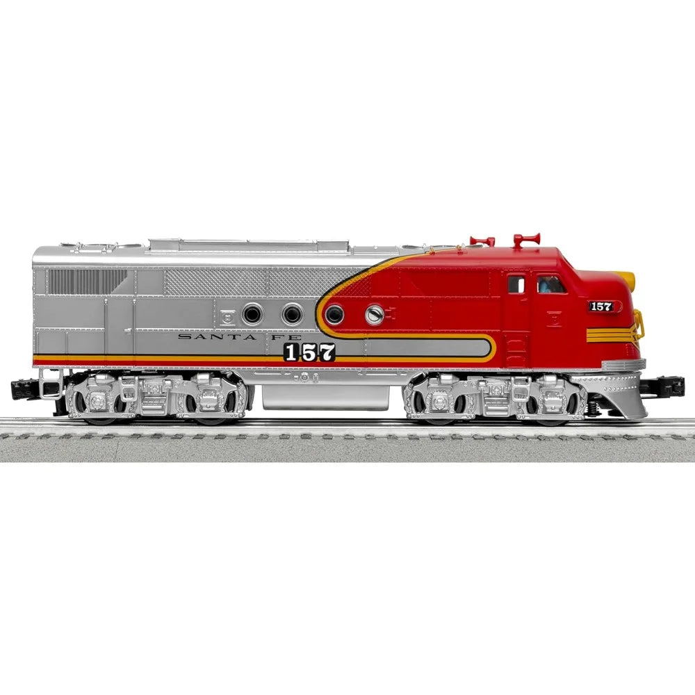 Santa Fe Super Chief Electric O Gauge 5.0 Bluetooth Train Set with Remote