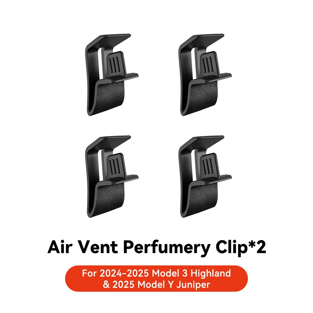 YZ Compact Air Vent Diffuser Clip for Tesla Model 3 Y Highland Juniper Mount Adapter Car Air Fresheners & Interior Upgrades