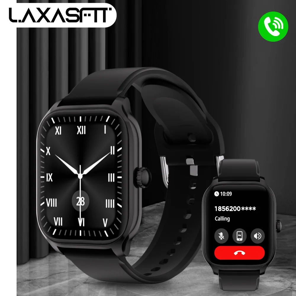 LAXASFIT2025 New Fashion Smart Watch 2.01 inch HD Women Sports Fitness Watch Health Monitoring Men Smart Watch Ladies Bracelet