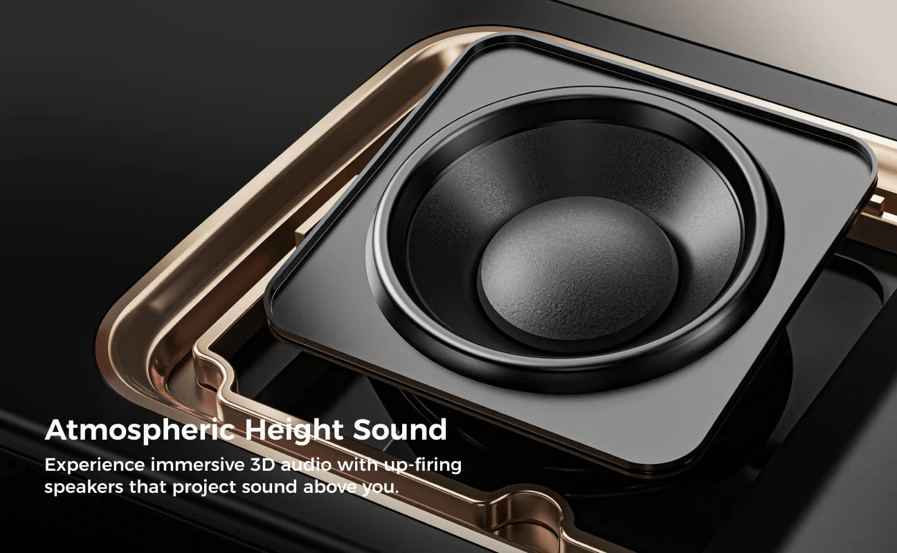 ULTIMEA 460W 5.1.2ch Sound Bar with Dolby Atmos, Surround Sound Home Theater System for TV with 2 Surround Speakers, APP Control