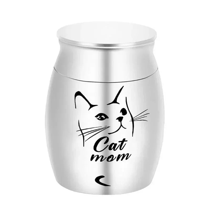 1pc Large Size Cremation Ashes Urn Pets Dog Cat Bird Mouse Keepsake Casket Columbarium Pet Memorials Pet Supplies